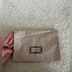 Gucci mini bag dust bag